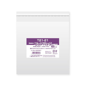 スワン OPP袋 ピュアパック T 21-21 100枚 FC833SA-006798371-イメージ1