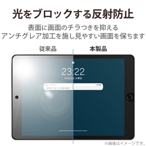 エレコム iPad Pro 11インチ(第4/3/2/1世代)/iPad Air 10．9インチ(第5/4世代)用フィルム 紙心地 反射防止 ケント紙タイプ TB-A22PMFLAPLL-イメージ7