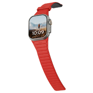 UAG UAG製 Apple Watch 49/46/45/44用 PATHFINDER アッシュ/アクティブラヴァ UAG-AWLPF-AS/AL-イメージ8