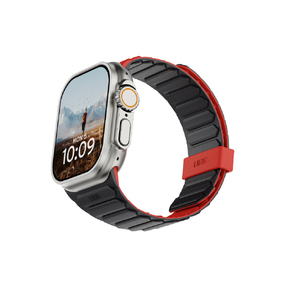 UAG UAG製 Apple Watch 49/46/45/44用 PATHFINDER アッシュ/アクティブラヴァ UAG-AWLPF-AS/AL-イメージ15