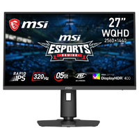 MSI 高画質ゲーミングモニター MAG 274QPF X32 ブラック MAG-274QPF-X32