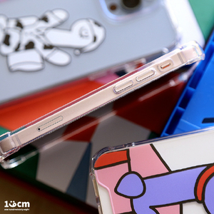 168cm iPhone 14 Pro用ハイブリッドクリアケース Lets play 16823849I14P-イメージ10