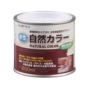 アトムサポート 水性アトム自然カラー 200mL クリヤー FCB181H-イメージ1