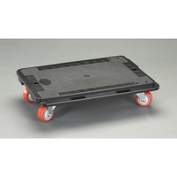 エスコ ドーリー 連結型 200kg 600×405mm FCX0562-EA520AM-1