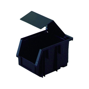 トラスコ中山 導電性コンテナVN型VN-2N-EーBK用フタ 黒 黒VN-2N-E-BK FC248FV-3526186-イメージ3