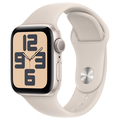 Apple Apple Watch SE(GPSモデル)- 40mm スターライトアルミニウムケースとスターライトスポーツバンド - S/M MR9U3JA