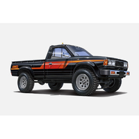 アオシマ 1/24 720 ダットサン トラック リフトアップ カスタム '82 (ニッサン) ザ・チューンドカー No.91 ｻﾞﾁﾕ-ﾝﾄﾞｶ-91ﾀﾞﾂﾄｻﾝﾘﾌﾄｱﾂﾌﾟ