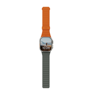 UAG UAG製 Apple Watch 49/46/45/44用 PATHFINDER オリーブ/オレンジ UAG-AWLPF-OL/OR-イメージ12