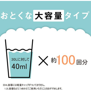 太陽油脂 パックス 洗濯用石けんソフト 4000mL FCD290H-イメージ2