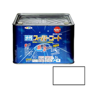 アサヒペン 水性スーパーコート 5L 白 FC500NV