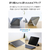 エレコム 11インチiPad Air(M4/M3/M2)用 ORIGAMIXケース 背面クリア スリープ対応 ブラック TB-A26MWVORBK-イメージ4