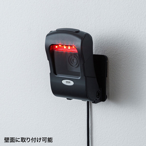 サンワサプライ 2次元バーコードリーダー(置き型・1次元バーコード対応) BCR-2DST3BK-イメージ6