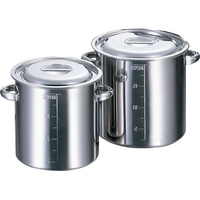 赤川器物製作所 赤川器物/AGモリブデン 目盛付寸胴鍋 39cm 46.0L 390mm390mm46.0L5.0L FCK8114-013370039