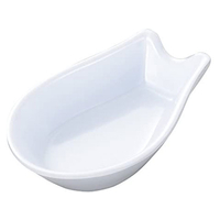 エンテック メラミンレンゲ受皿(小) (白) FC73238-C-80