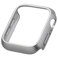 エレコム Apple Watch SE (第2世代)/SE/Series 6/5/4(40mm)用ハードバンパー メタリック シルバー AW-23EBPPMSV