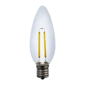エルパ LED電球 E17口金 全光束300lm(2．1W普通電球サイズ)電球色相当 LDC2CL-G-E17-F331-イメージ3