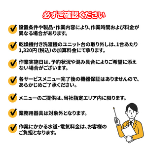 洗濯槽クリーニング スタンダードコース(分解洗浄無し) 縦型式 EC-Wｸﾘ-ﾆﾝｸﾞI ｽﾀﾝﾀﾞ-ﾄﾞ-イメージ3