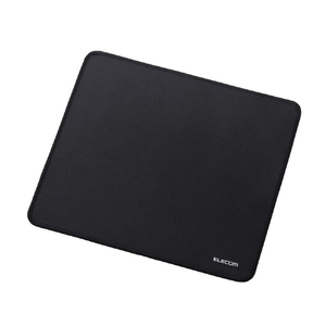 エレコム ファブリックマウスパッド(ステッチタイプ) ブラック MP-LMWBK-イメージ1