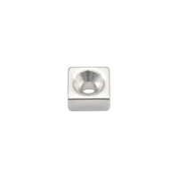 トラスコ ネオジム角形磁石　皿ねじ穴付　１０ｍｍＸ１０ｍｍＸ５ｍｍ　Ｍ３　 １個入 T10K05-M3