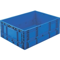 トラスコ中山 TRUSCO TPO型 折りたたみコンテナ TP規格 63L ダークブルー FC274HX-2871050
