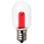 エルパ LED電球 E12口金 0．5Wナツメタイプ 赤色 elpaball mini LDT1CR-G-E12-G107-イメージ2