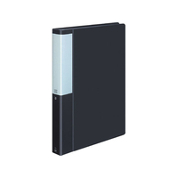 コクヨ クリヤーブック POSITY 固定式A4 60ポケット ダークグレー 1冊 F826220-P3ﾗ-L60NDM