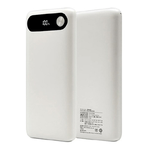 ラスタバナナ PD20W対応 TYPE-C1ポート/USB2ポート 3C認証モバイルバッテリー 10000MAH ホワイト R3CLI100C20W05WH-イメージ1