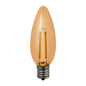 エルパ LED電球 E17口金 全光束240lm(2．1W普通電球サイズ)キャンドル色相当 LDC2CC-G-E17-F332-イメージ3