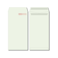 イムラ封筒 長3カラークラフト封筒 ミズイロ タック付 1000枚 FCE500A-N3S-408T