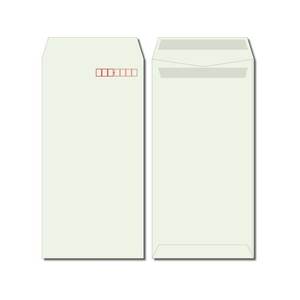 イムラ封筒 長3カラークラフト封筒 ミズイロ タック付 1000枚 FCE500A-N3S-408T-イメージ1