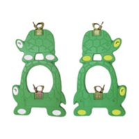 安全興業/単管バリケード トータス君 グリーン KAME-G FC624ZJ-4367174