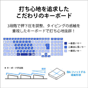 富士通 ノートパソコン e angle select LIFEBOOK ブライトブラック FMVA57H3BE-イメージ11