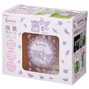 スケーター 茶漉し付冷茶ポット(1．2L) KUフラワーリース CM10ｸﾛﾐﾌﾗﾜ-ﾘ-ｽ-イメージ5