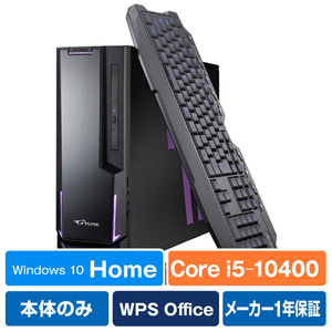 ゲーミングPC G-Tunes EGPI510G166S5 Mouse Computer EGPI510G166S5(デスクトップパソコン)の新品