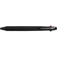 三菱鉛筆 ジェットストリーム3色 0.7透明ブラック F885277-SXE340007T.24