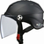 リード工業 シールド付ハーフヘルメットMATBKーL RE41MATBKLL FC479MT-RE41MATBKLL-イメージ2