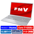 富士通 ノートパソコン e angle select LIFEBOOK ファインシルバー FMVA57H3SE