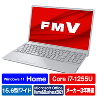 富士通 ノートパソコン e angle select LIFEBOOK ファインシルバー FMVA57H3SE