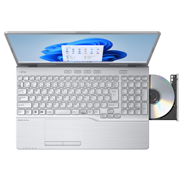 富士通 ノートパソコン e angle select LIFEBOOK ファインシルバー FMVA57H3SE 搭載 Core 16GB Home インテル Microsoft