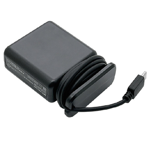 ラスタバナナ Type-C 手巻ケーブルAC充電器 3A 1．2m ブラック R12ACC3A01BK-イメージ1