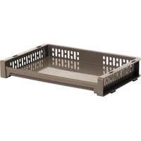 SANKO pla/ 428585 Eラック トレー M BR ブラウン 42858 FC564VU-3619811