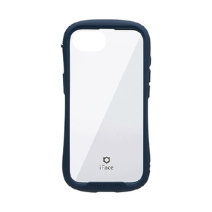 Hamee iPhone17e/16e用 ｶﾞﾗｽｹｰｽ IFACE ネイビー 41-988527-イメージ1