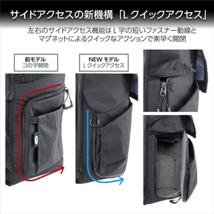 ハクバ マルチモード バックパック 30 カメラバッグ GW-PRO ブラック SGWP23-MMBP30-イメージ5