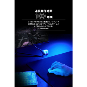 エレコム V custom VM800L ホワイト M-VM800LWH-イメージ7