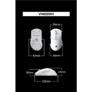 エレコム V custom VM800L ホワイト M-VM800LWH-イメージ9