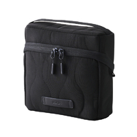 エレコム キルティング ガジェットポーチ スタンドタイプ ブラック BMA-QTGPSBK