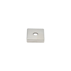 トラスコ ネオジム角形磁石　皿ねじ穴付　２５ｍｍＸ２５ｍｍＸ６ｍｍ　Ｍ６　 １個入 T25K06-M6-イメージ2