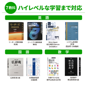 カシオ 260コンテンツ収録高校生英語強化モデル ブルー XD-SA4910BU-イメージ5