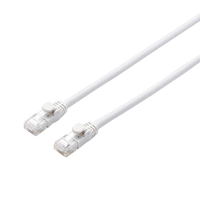 エレコム カテゴリー6A対応LANケーブル(やわらか・3．0m) ホワイト LD-GPAY/WH3