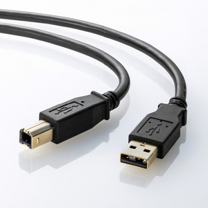 サンワサプライ USB2．0ケーブル(1．5m) ブラック KU20-15BKHK2-イメージ4